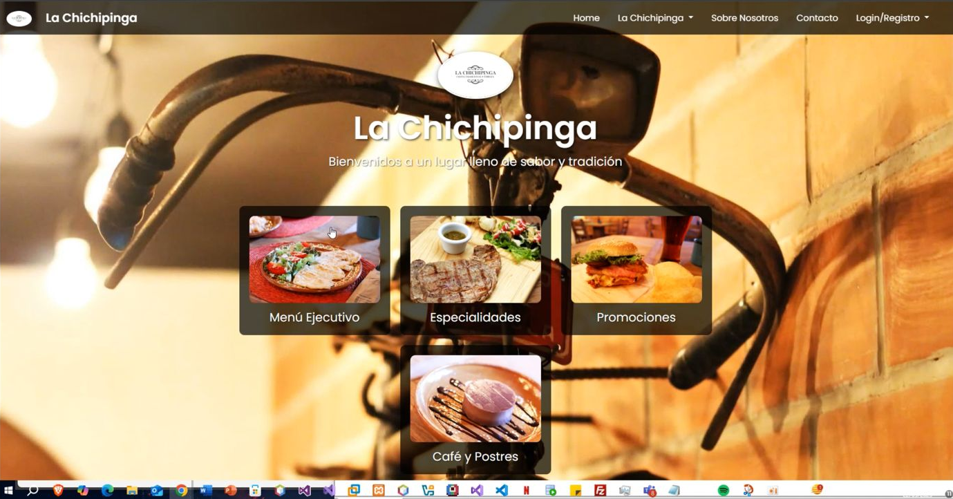 Plataforma Web Segura para Restaurantes – La Chichipinga